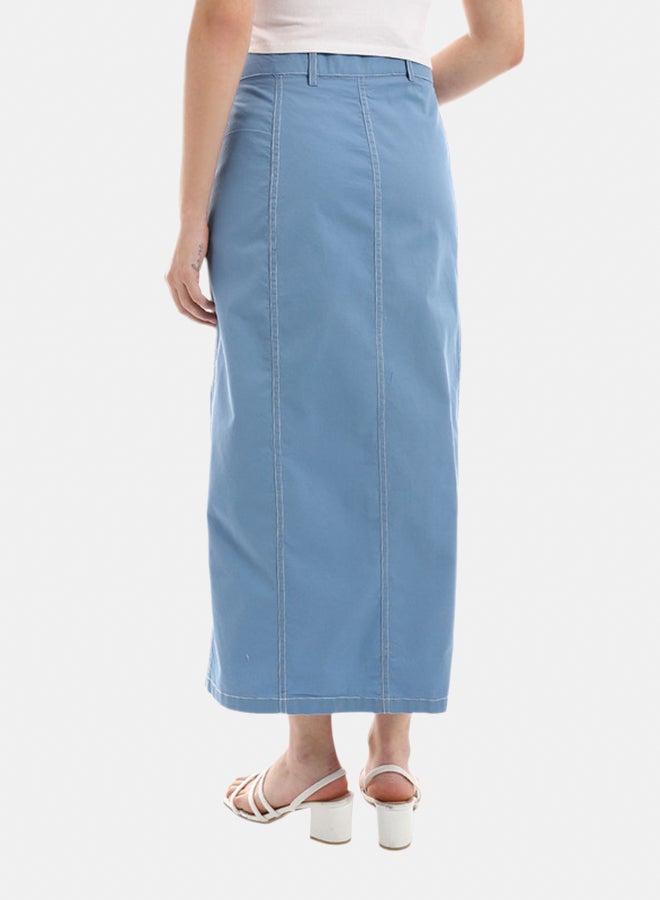 Azul تنورة مزودة بأزرار - Image 3